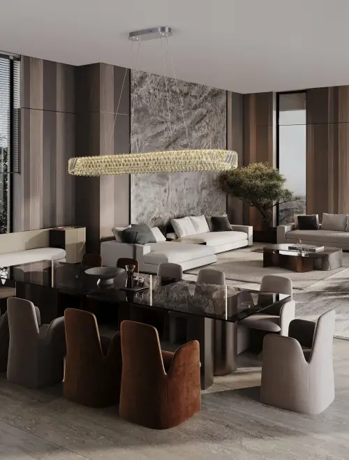 Luster NOVA LUCE 9333083 LED 82W 5740lm 3000K 230V IP20